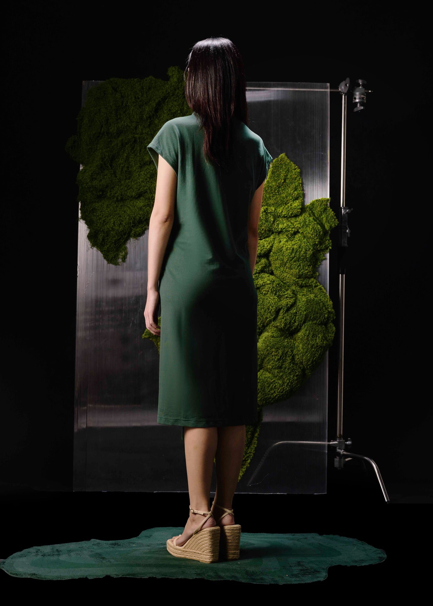 MAGICAL FOREST MIDI DRESS