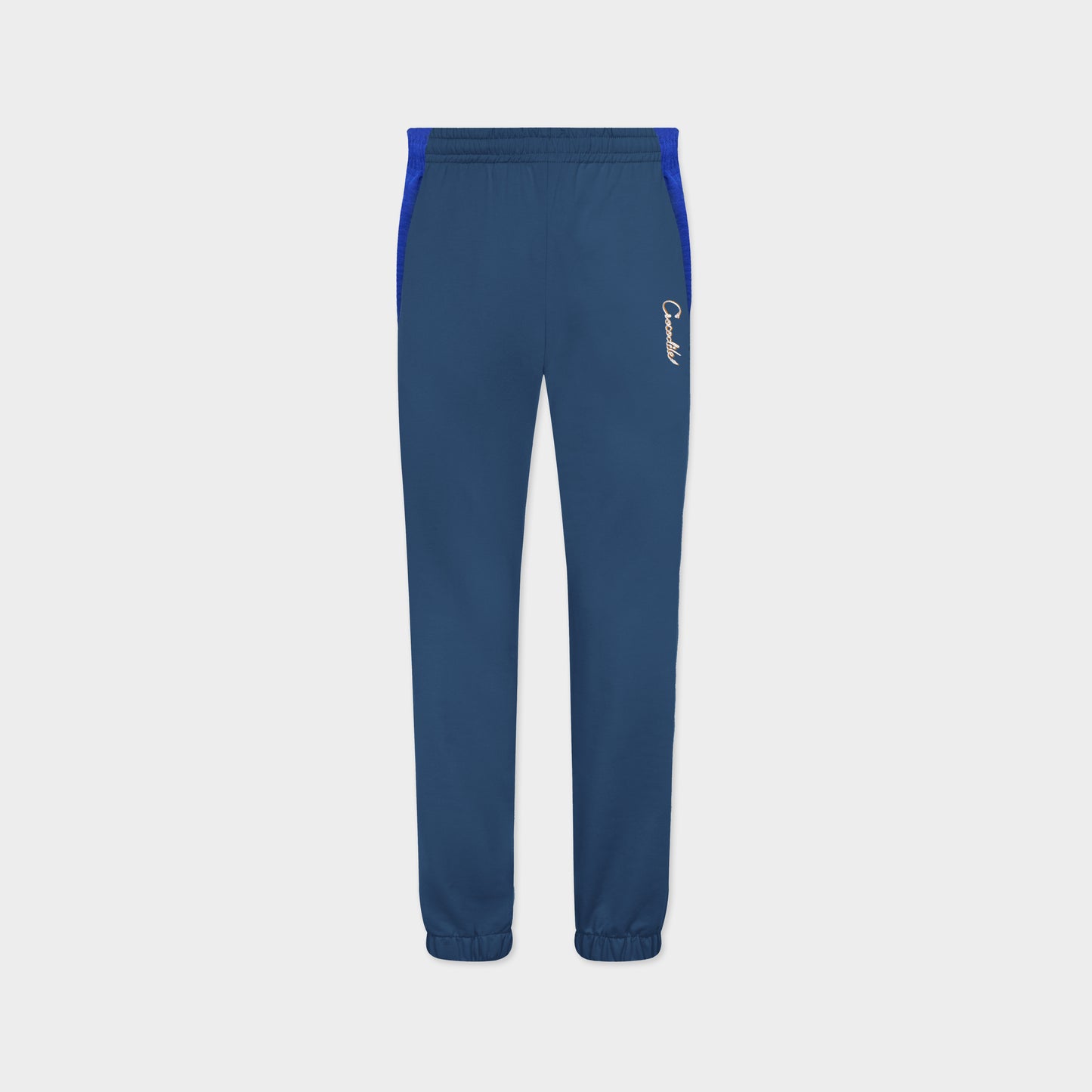 NAVAL ACADEMY BLUE JOGGERS WITH EMBROIDERY