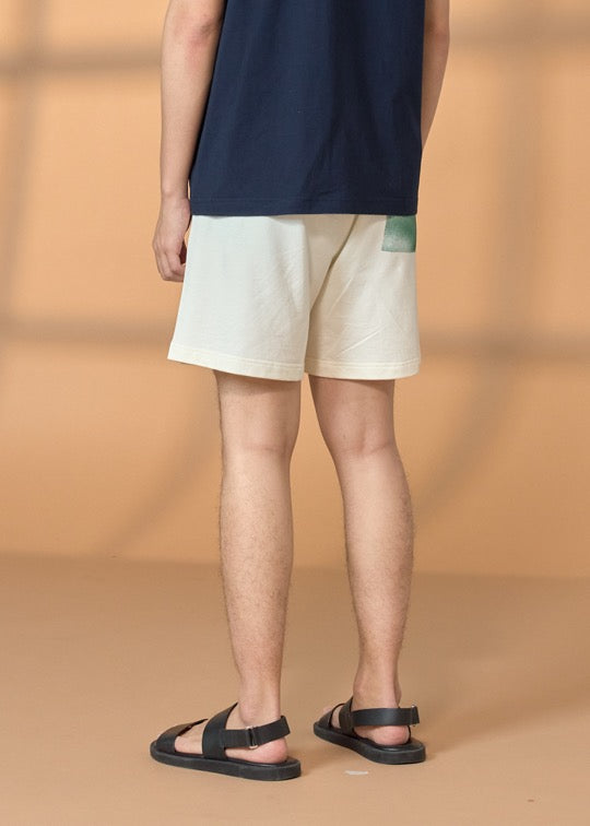 กางเกงขาสั้นสีอันบลีซคอตต้อม