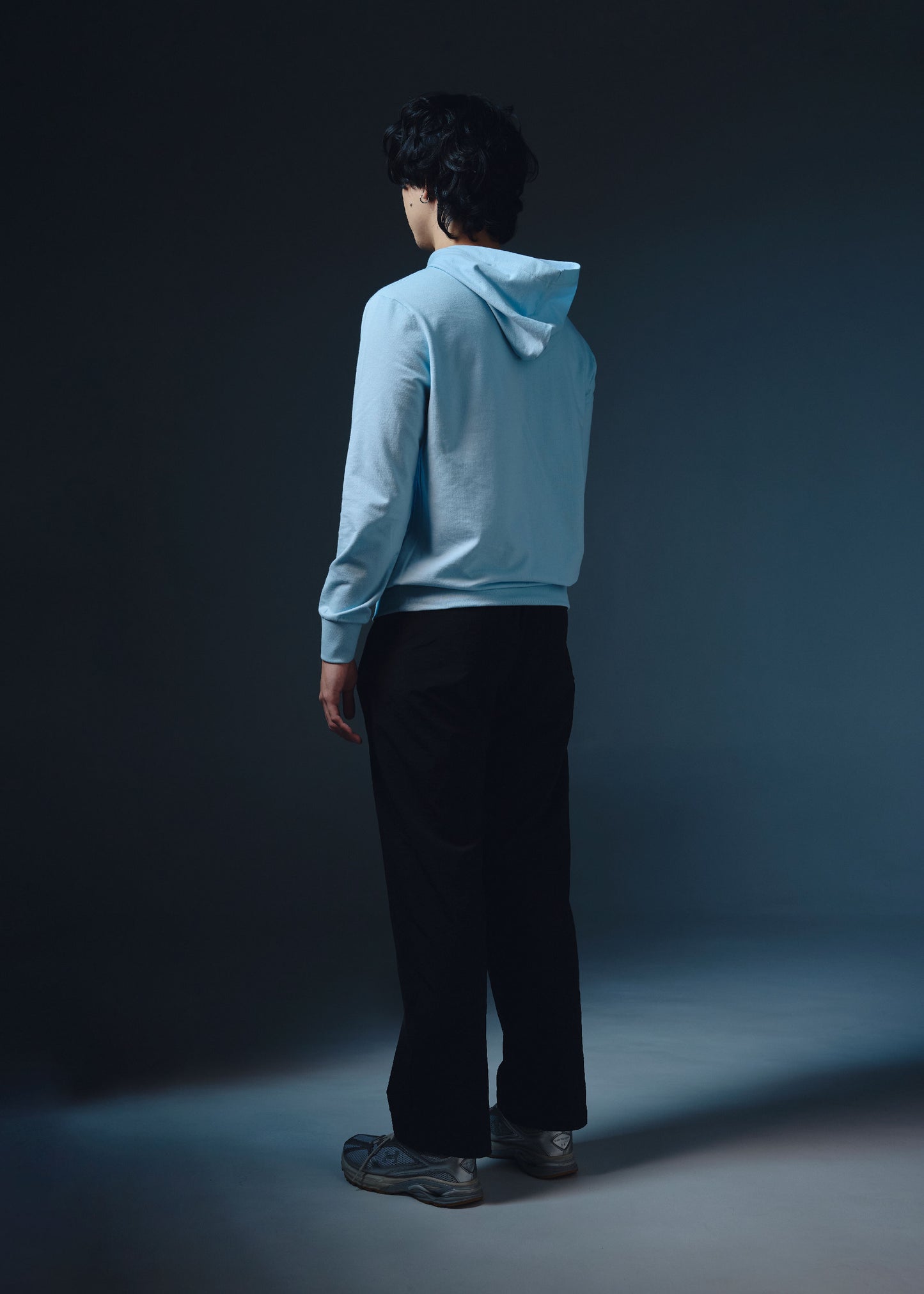 STARLIGHT BLUE CUSTOM FIT HOODIES WITH EMBROIDERY