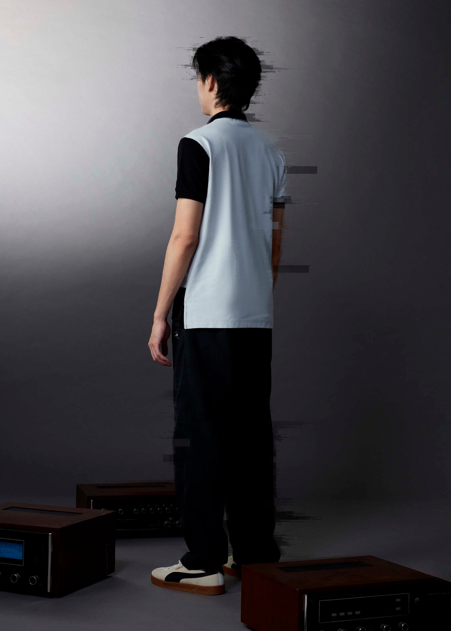 COLOUR BLOCK CUSTOM FIT POLO SHIRT