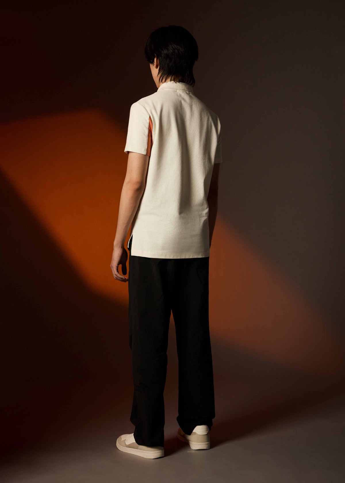 COLOUR BLOCK CUSTOM FIT POLO SHIRT