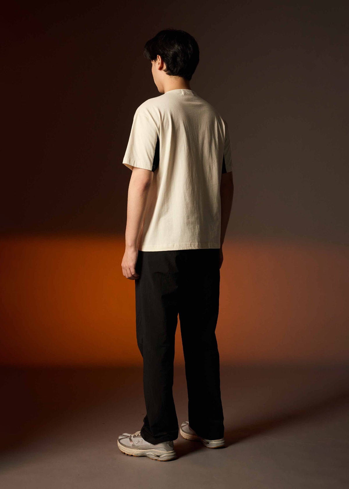 COLOUR BLOCK CUSTOM FIT CREW NECK SHORT SLEEVE T-SHIRT