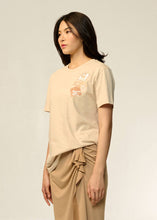 Load image into Gallery viewer, ENHANCED NEUTRALS CUSTOM FIT CREW NECK T-SHIRT WITH GRAPHIC PRINT
