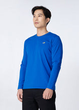 Load image into Gallery viewer, PERFORMANCE BLUE CUSTOM FIT CREW NECK LONG SLEEVE T-SHIRT
