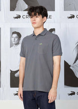 Load image into Gallery viewer, BASALT GRAY REGULAR FIT POLO SHIRT
