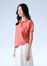 Load image into Gallery viewer, ASTRO DUST RED WOMEN POLO
