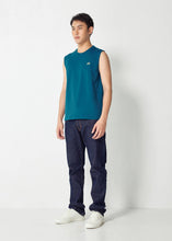 โหลดรูปภาพลงในเครื่องมือใช้ดูของ Gallery เสื้อยืดคอกลมแขนกุดสีเขียว MARINE TEAL GREEN ทรงคัสตอมฟิต
