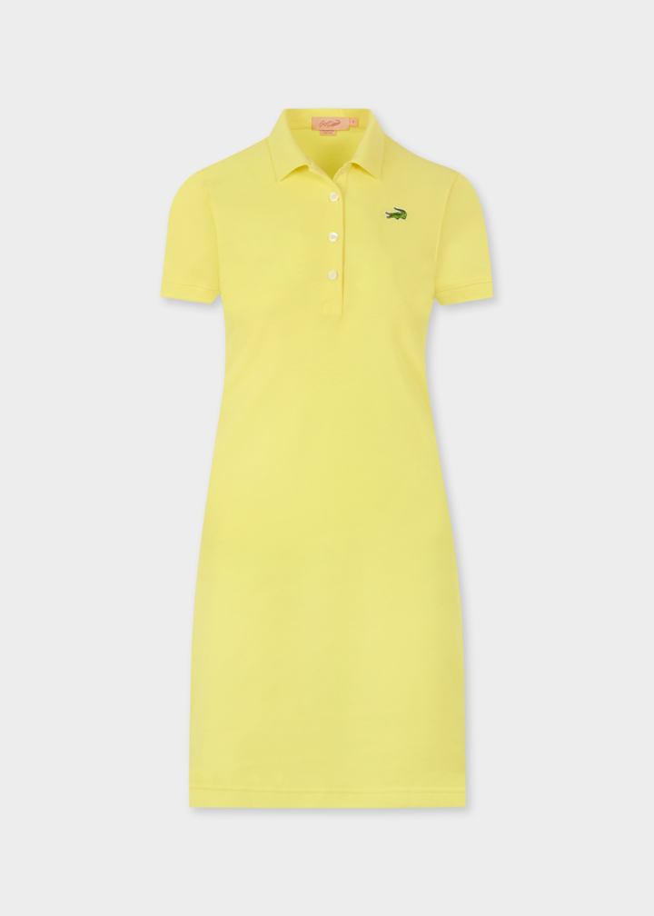 LEMON DROP YELLOW ATHLETIC LENGTH DRESS