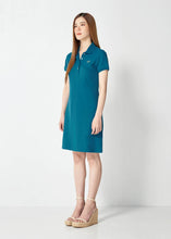 Load image into Gallery viewer, MARINE TEAL GREEN WOMEN ATHLETIC LENGTH DRESS
