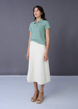 โหลดรูปภาพลงในเครื่องมือใช้ดูของ Gallery เสื้อโปโลเลดี้สีเขียว SAGE LEAF GREEN
