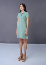 Load image into Gallery viewer, SAGE LEAF GREEN WOMEN ATHLETIC LENGTH DRESS
