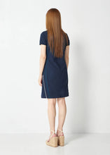 Load image into Gallery viewer, NAVY WOMEN ATHLETIC LENGTH DRESS
