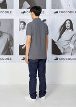 Load image into Gallery viewer, BASALT GRAY SLIM FIT POLO SHIRT
