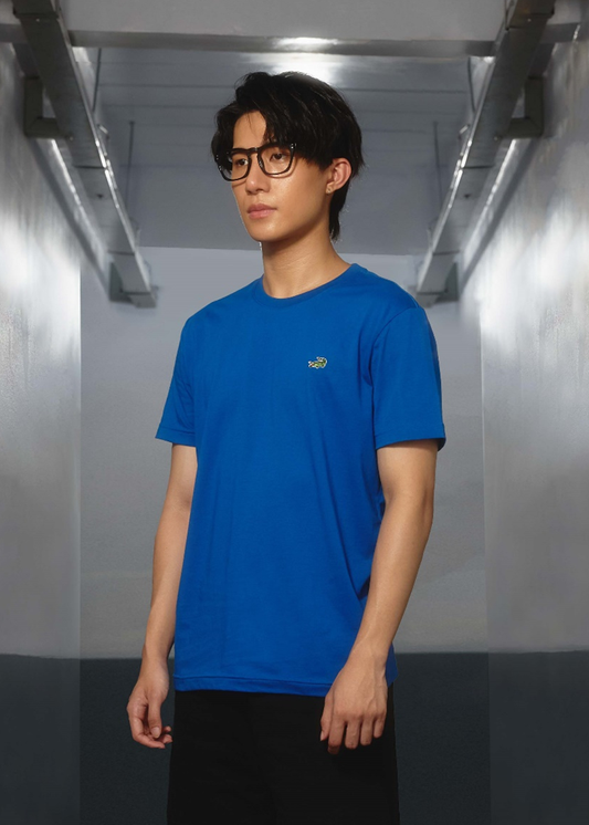 BLUE IOLITE CUSTOM FIT CREW NECK SHORT SLEEVE T-SHIRT