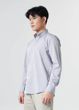 Load image into Gallery viewer, GREY CUSTOM FIT SHIRT WITH POCKET
