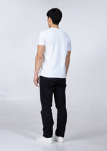 Load image into Gallery viewer, WHITE CUSTOM FIT CREW NECK T-SHIRT WITH GRAPHIC PRINT
