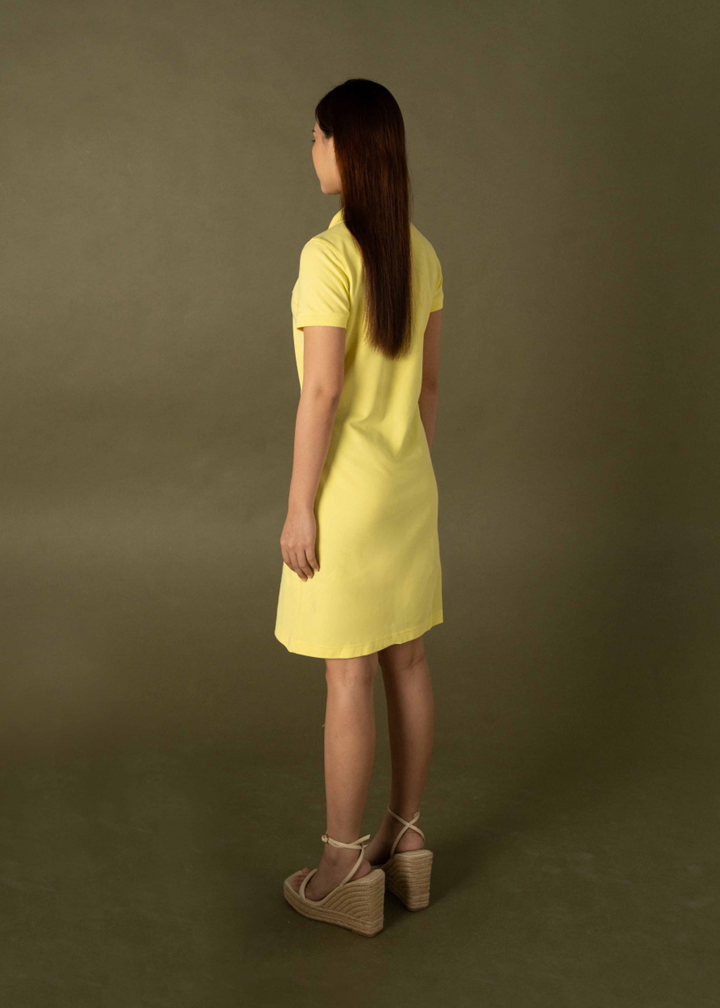 LEMON DROP YELLOW ATHLETIC LENGTH DRESS