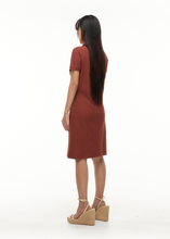 Load image into Gallery viewer, NUTSHELL BROWN ATHLETIC LENGTH DRESS
