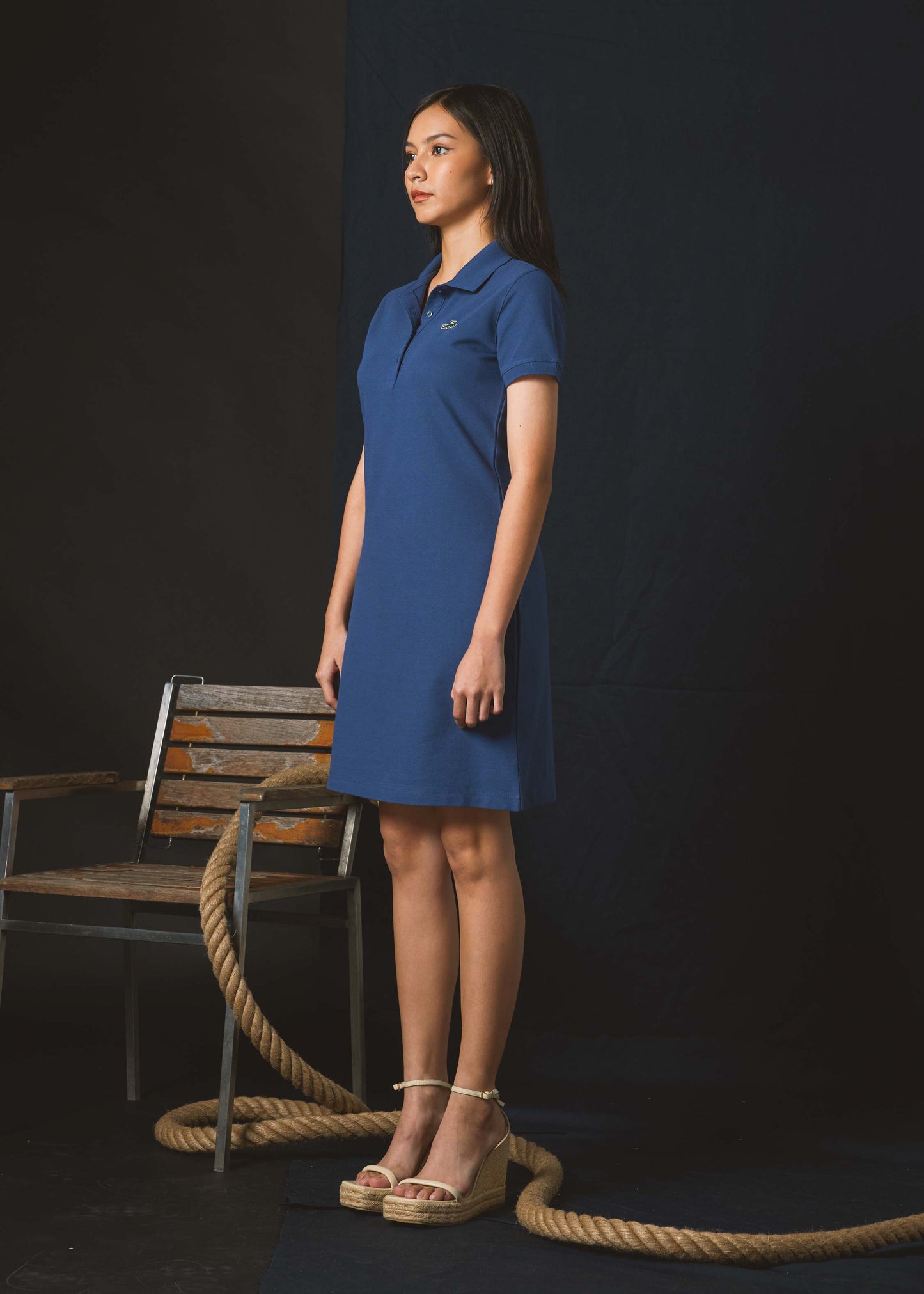 NAVAL ACADEMY BLUE WOMEN ATHLETIC DRESS