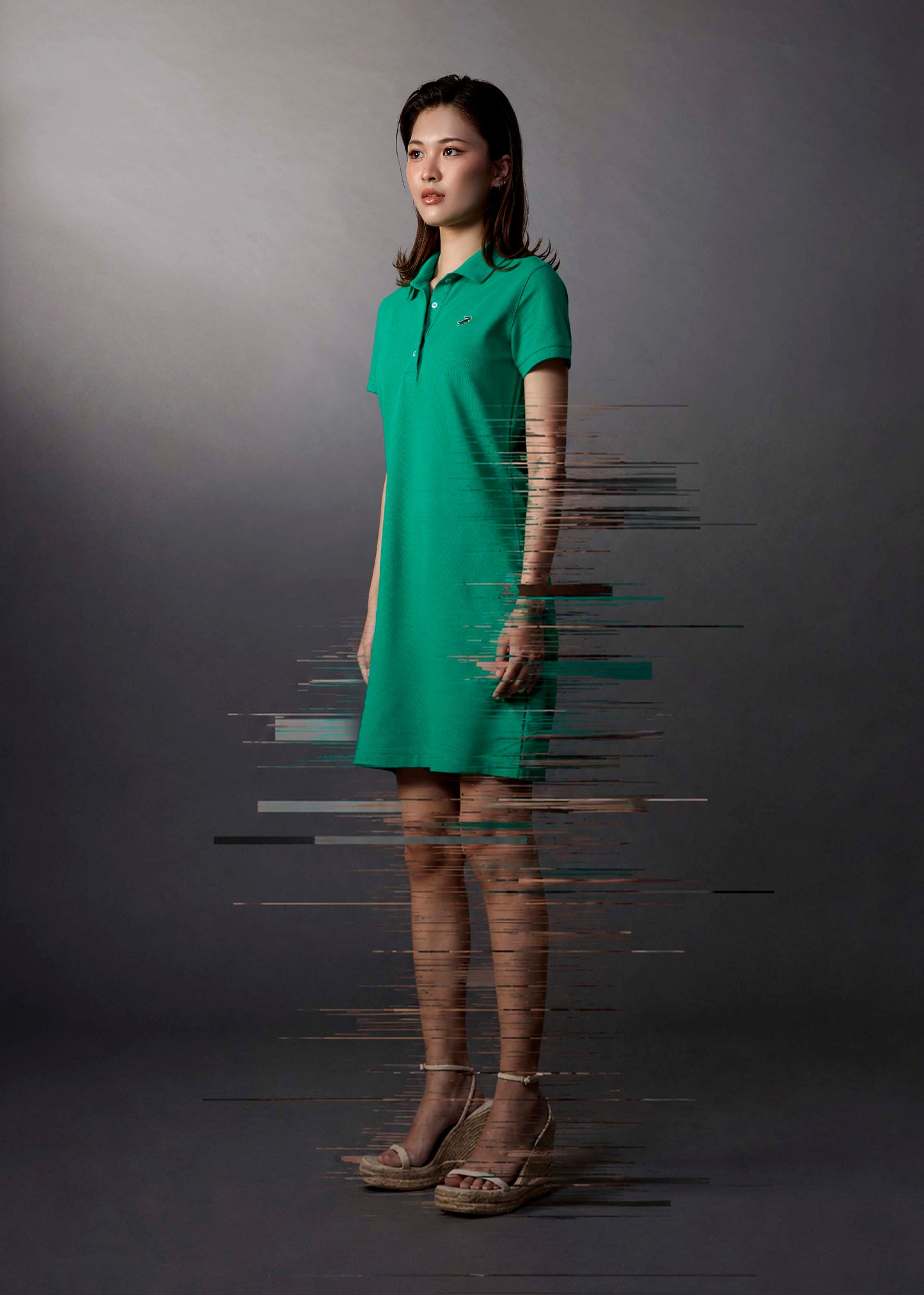 AQUATIC AWE ATHLETIC LENGTH DRESS