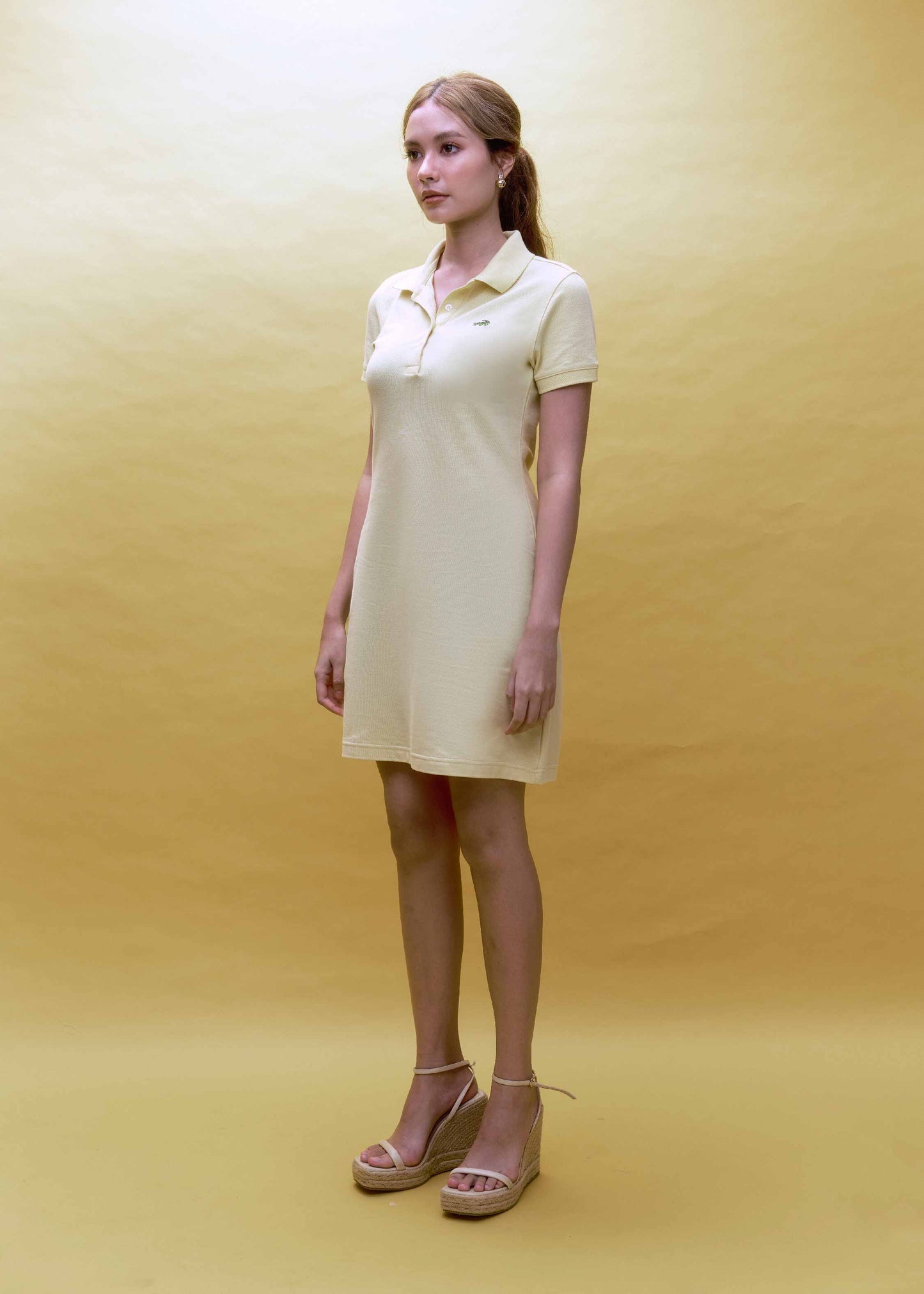 SUNLIGHT YELLOW ATHLETIC LENGTH DRESS
