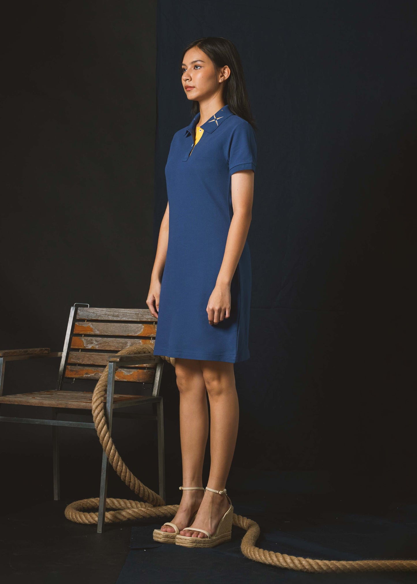 NAVAL ACADEMY BLUE WOMEN ATHLETIC DRESS