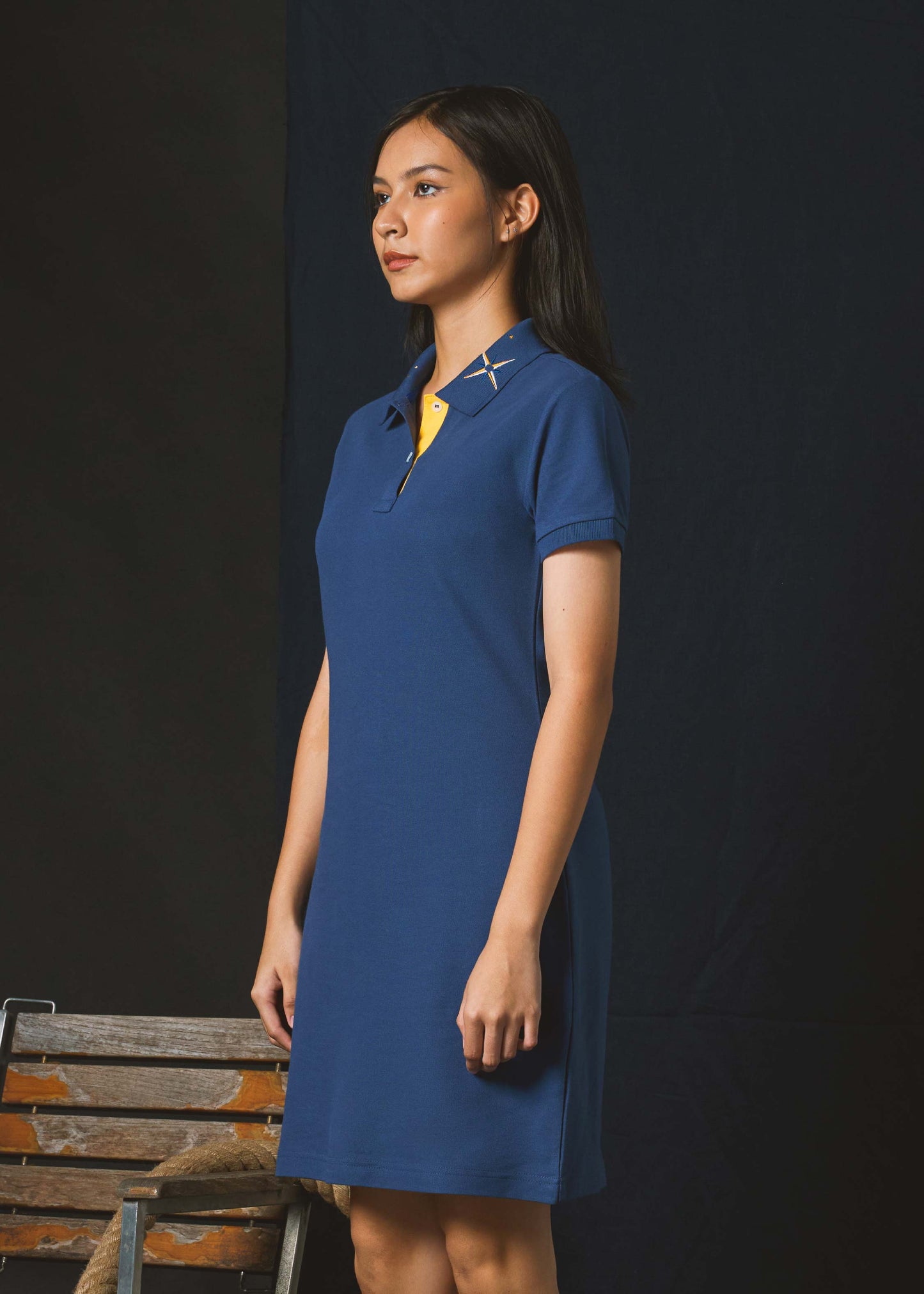 NAVAL ACADEMY BLUE WOMEN ATHLETIC DRESS – CROCODILE NAVAL ACADEMY BLUE WOMEN ATHLETIC DRESS – CROCODILE