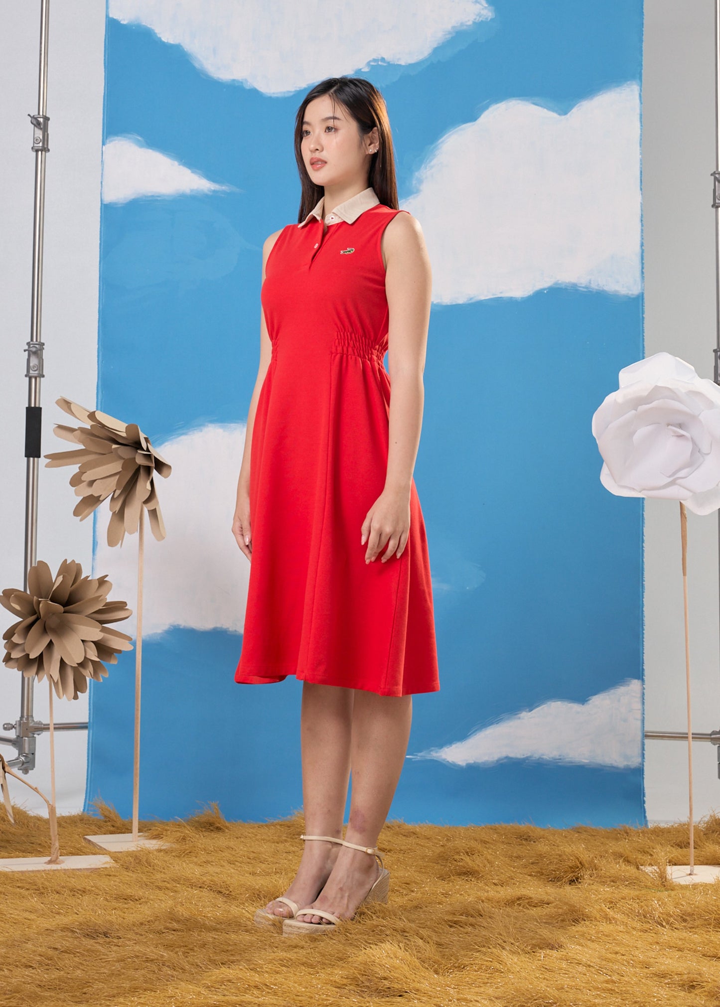 CHERRY TOMATO MIDI DRESS