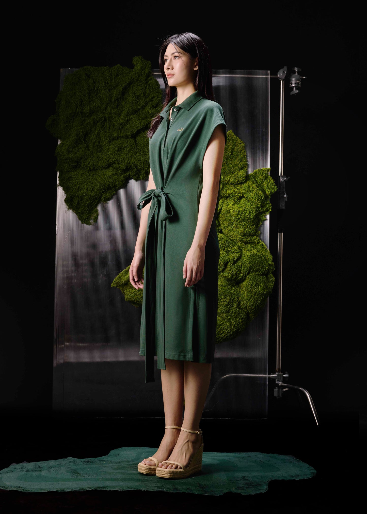 MAGICAL FOREST MIDI DRESS