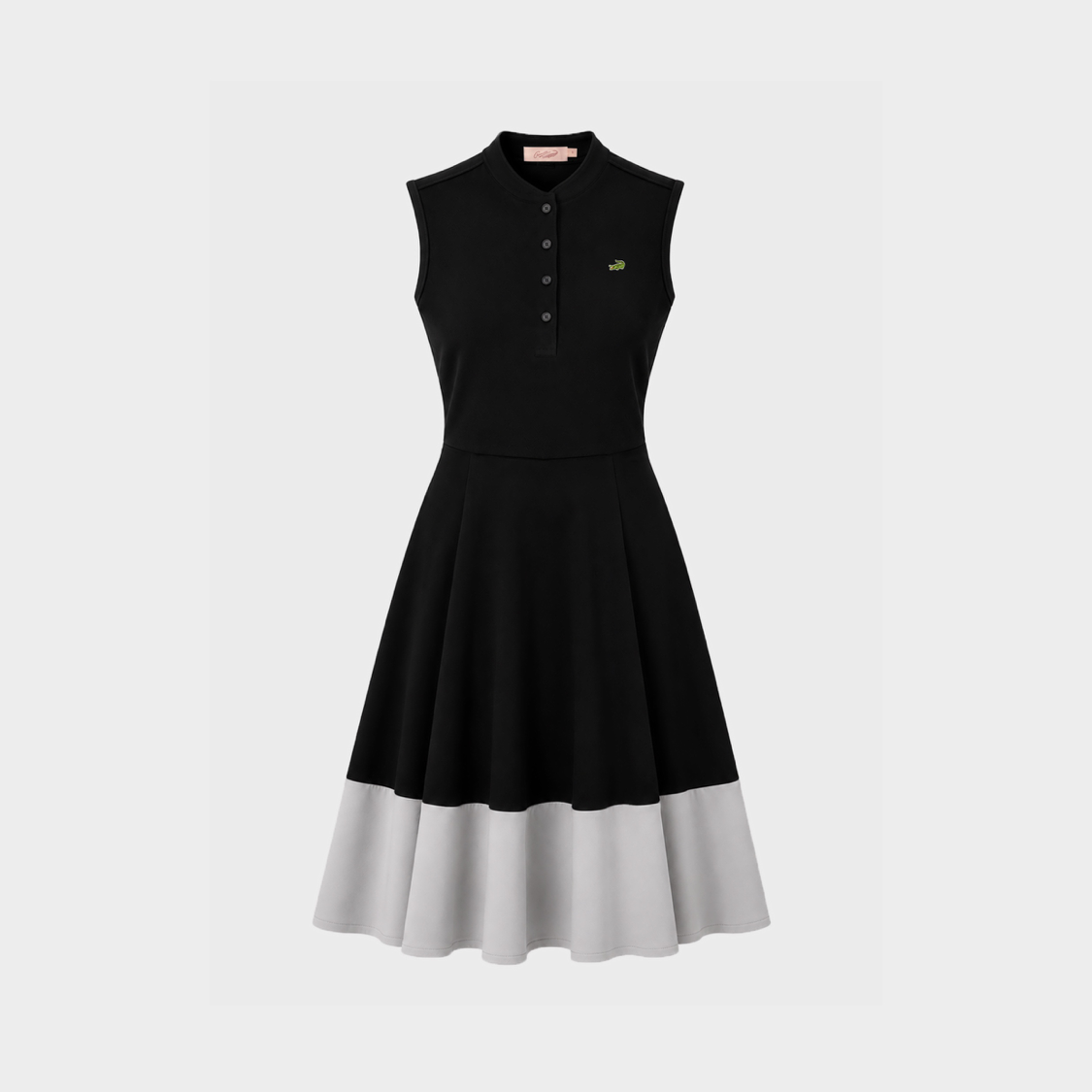 COLOUR BLOCK MIDI DRESS