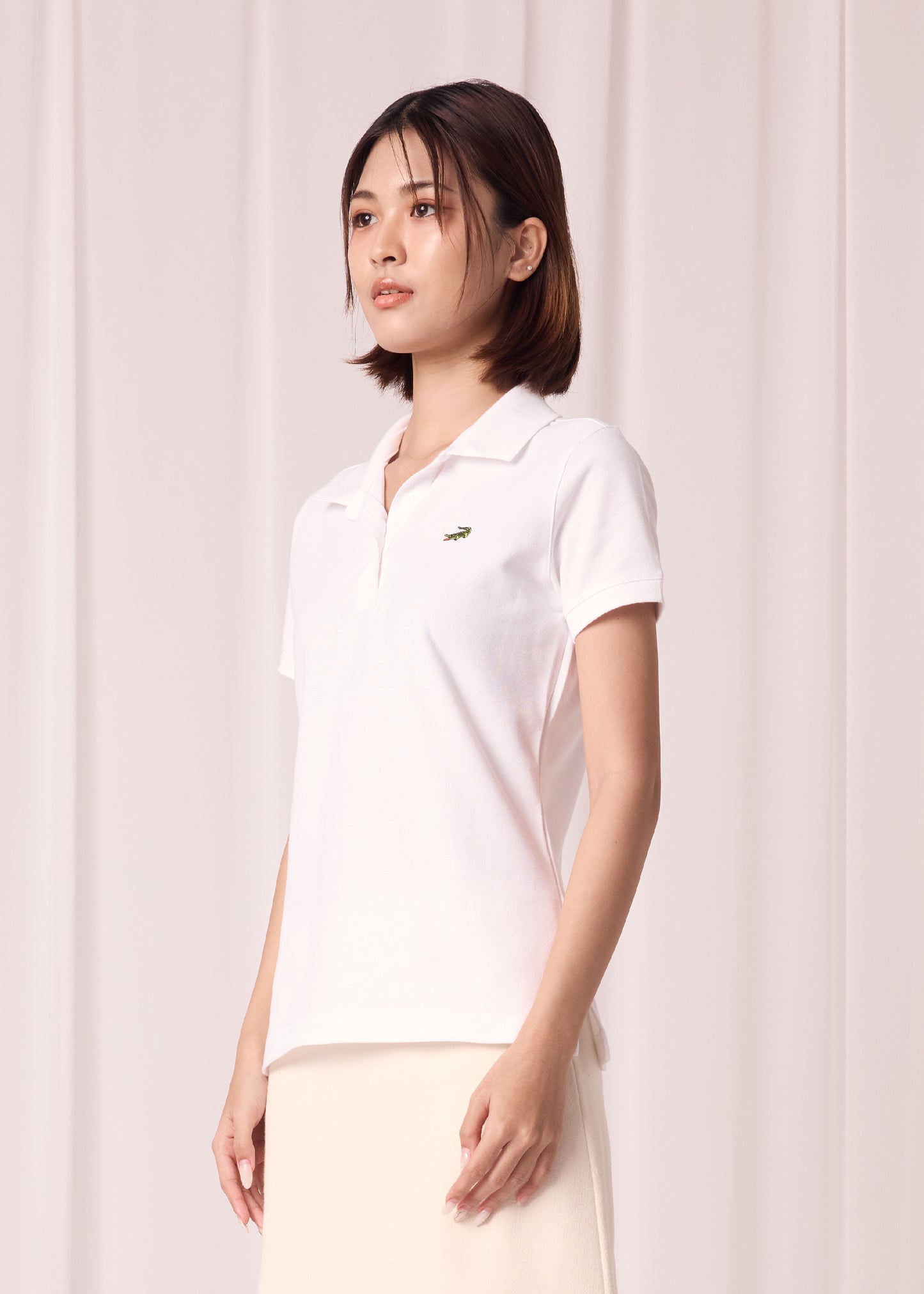 CLOUD DANCER WOMEN TAPERED FIT POLO SHIRT