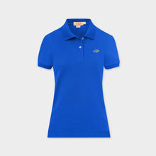 Load image into Gallery viewer, PERFORMANCE BLUE WOMEN POLO
