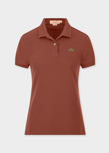 Load image into Gallery viewer, NUTSHELL BROWN WOMEN TAPERED FIT POLO

