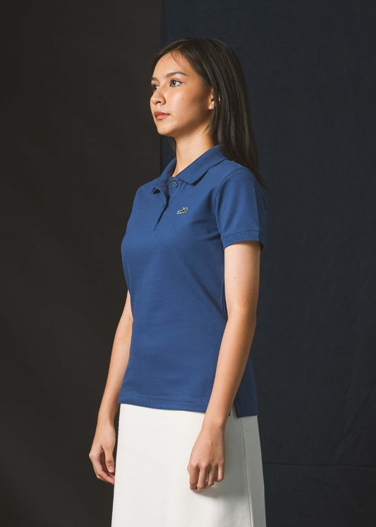 NAVAL ACADEMY BLUE WOMEN POLO