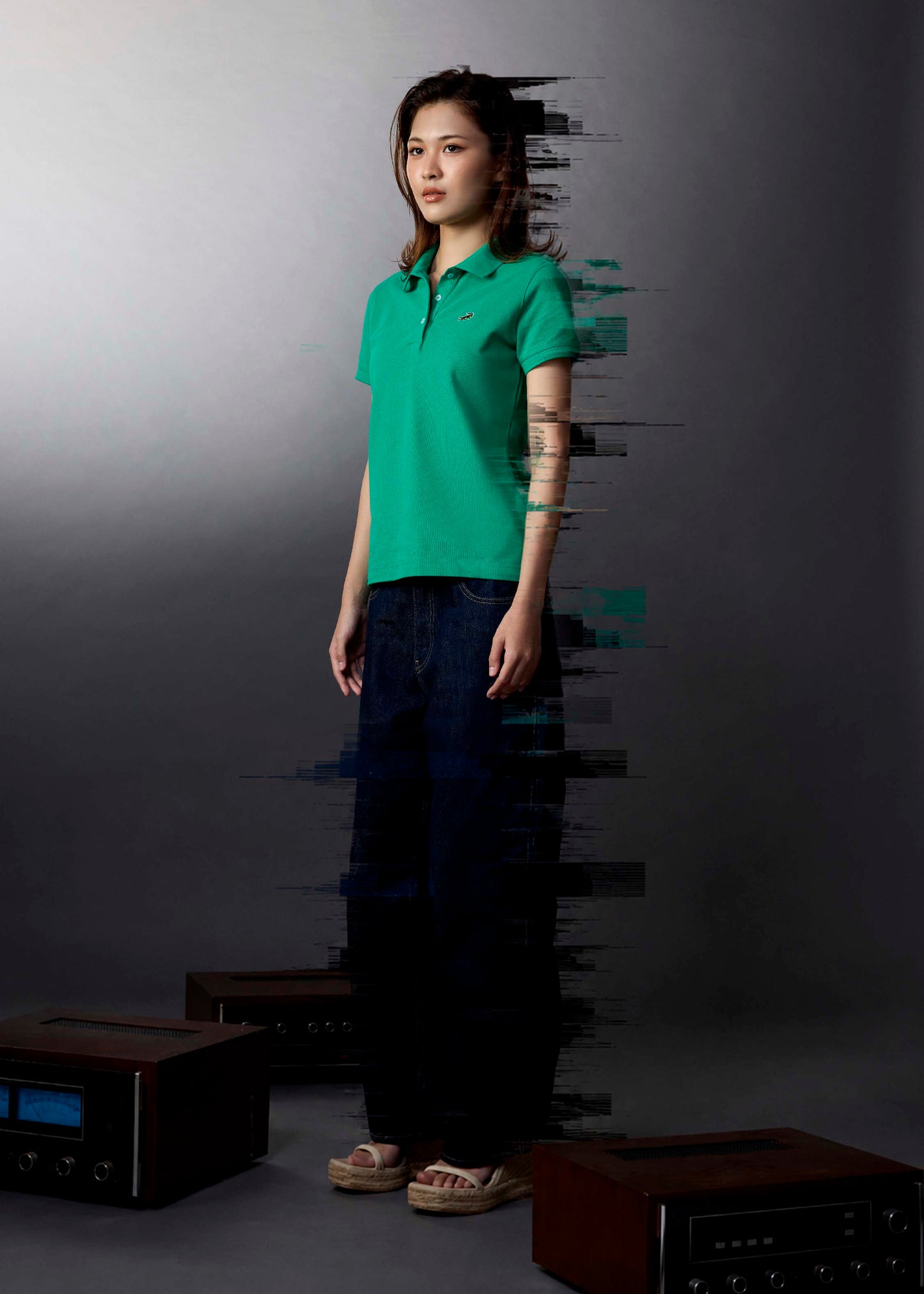 AQUATIC AWE WOMEN TAPERED FIT POLO SHIRT