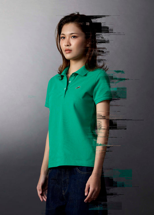 AQUATIC AWE WOMEN TAPERED FIT POLO SHIRT