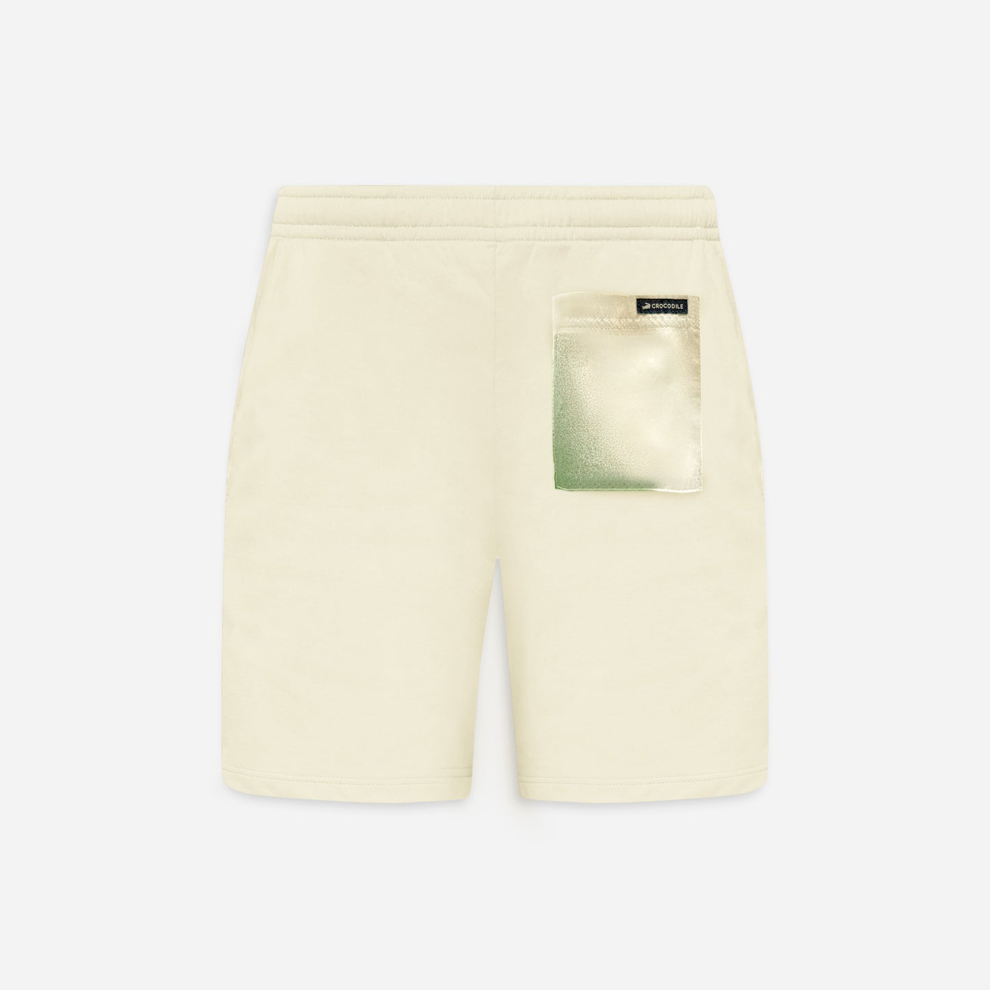 UNBLEACHED COTTON TRACKSHORT