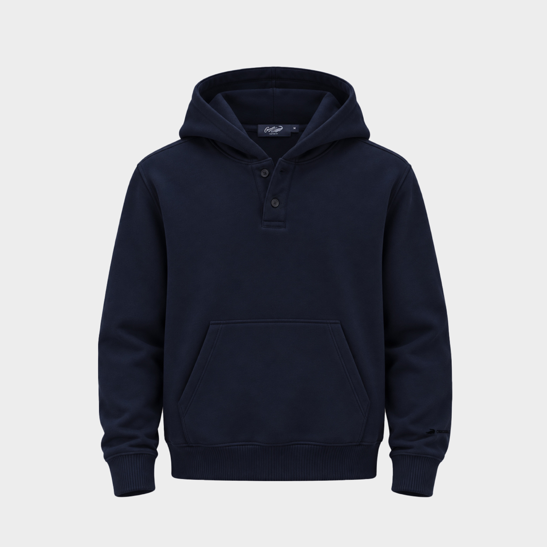 NAVY CUSTOM FIT HOODIES