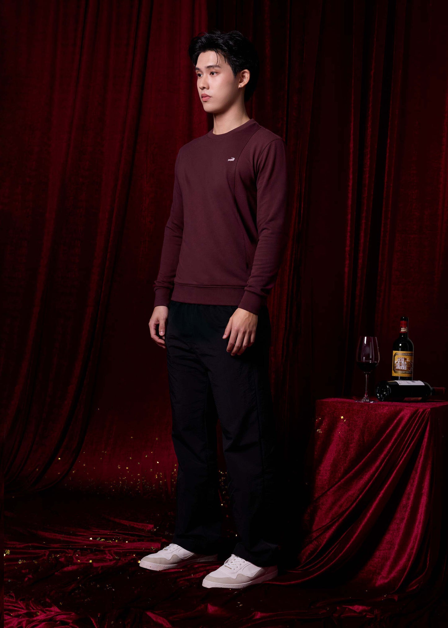 WINSOR WIND PURPLE CUSTOM FIT SWEATERS