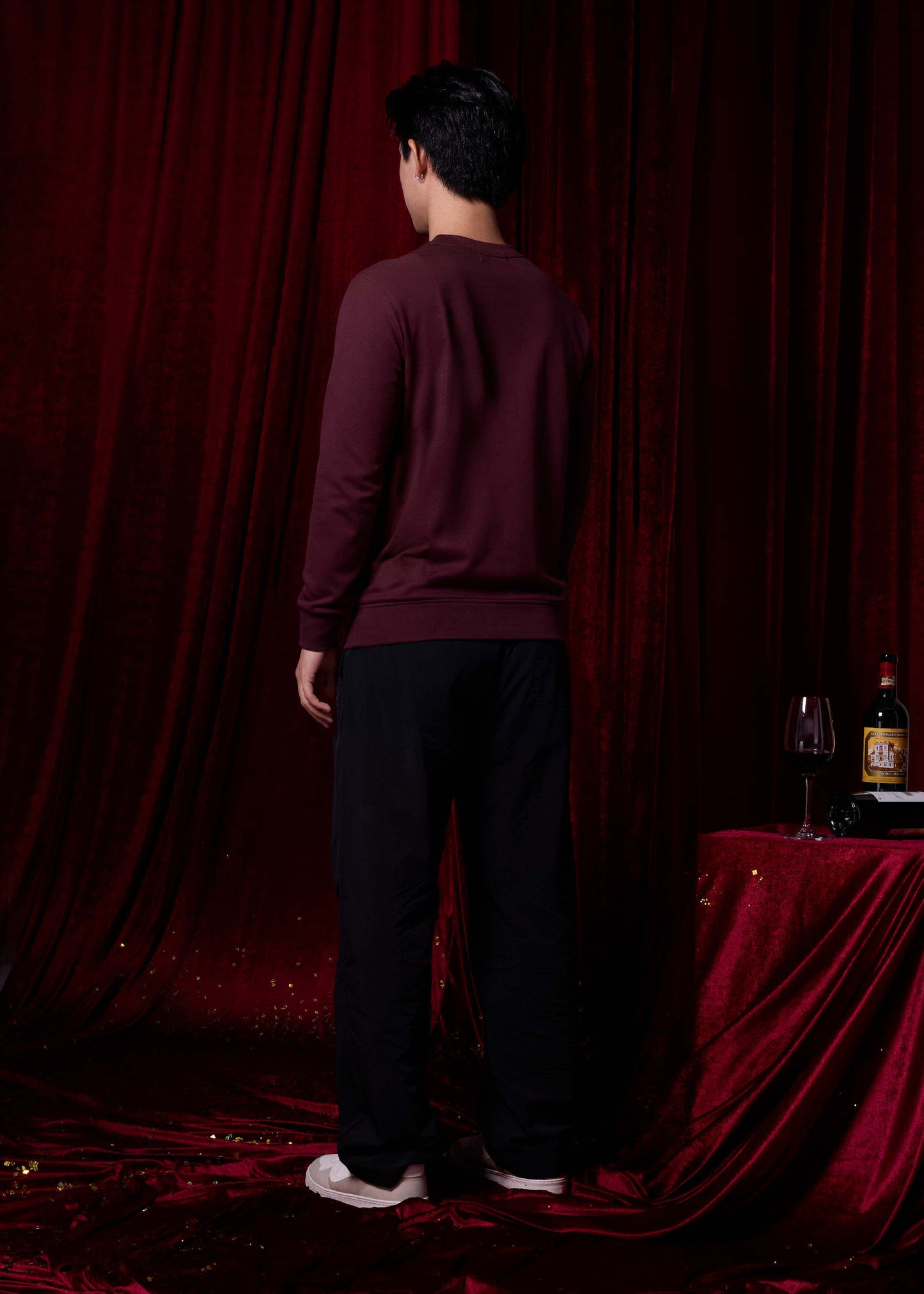 WINSOR WIND PURPLE CUSTOM FIT SWEATERS