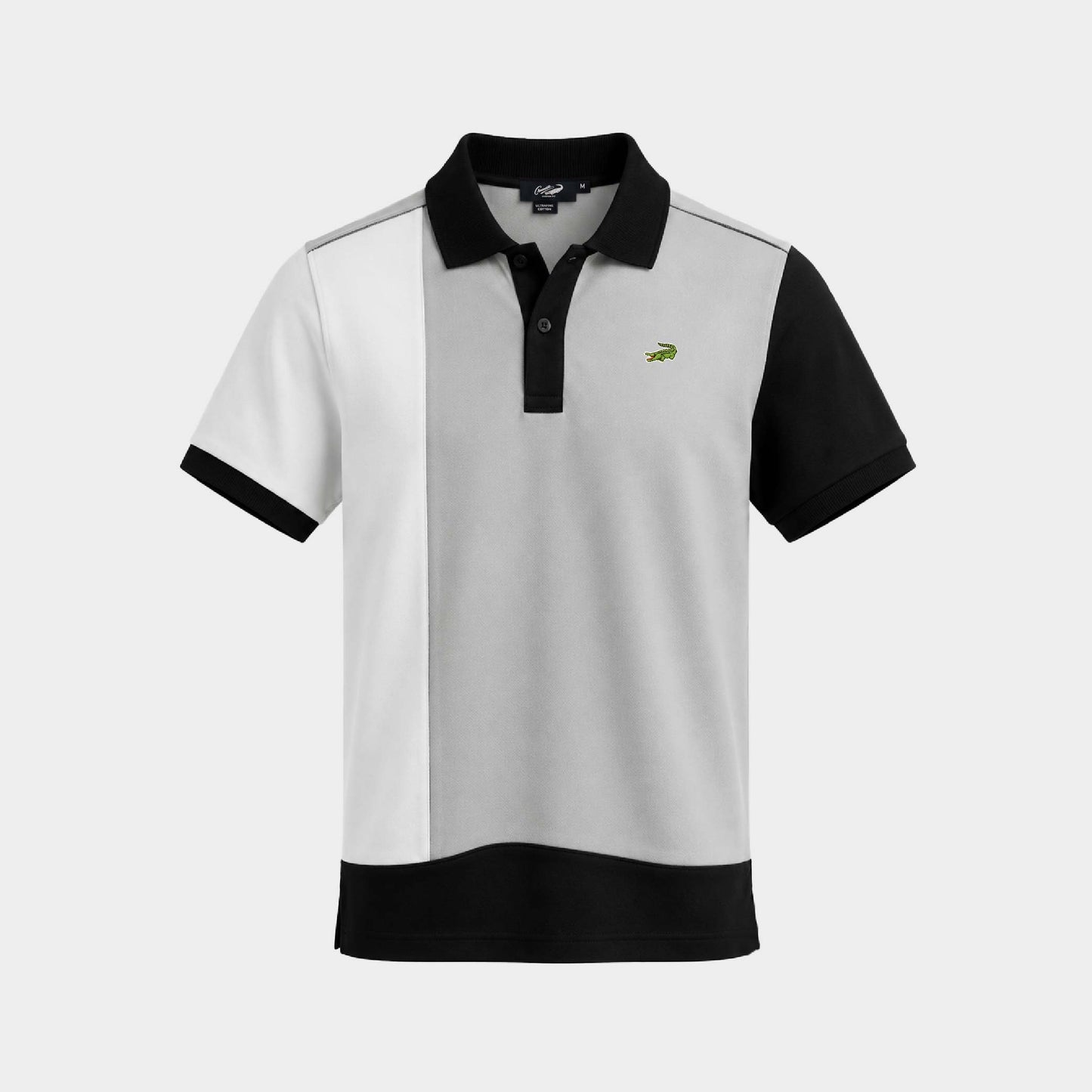 COLOUR BLOCK CUSTOM FIT POLO SHIRT