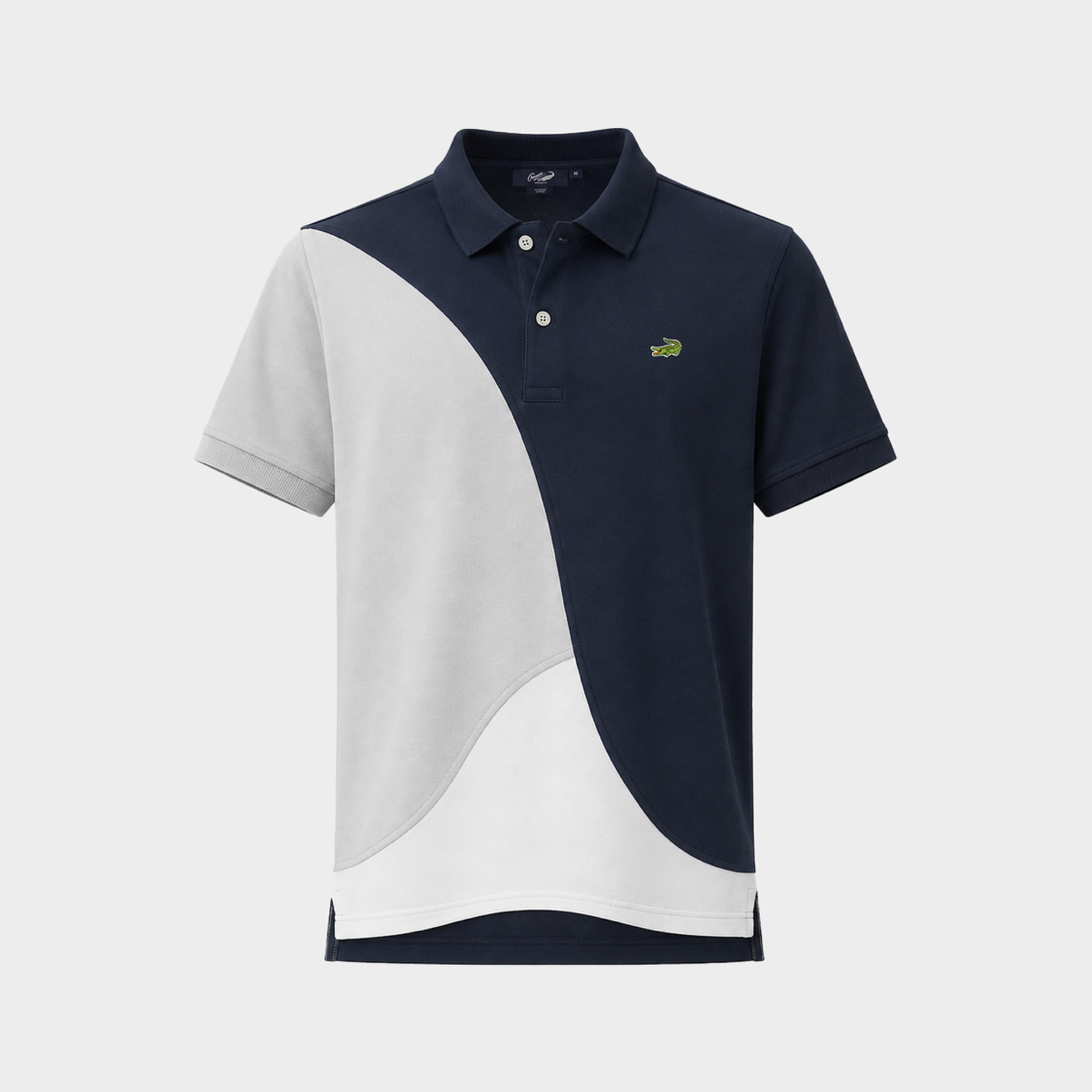 COLOUR BLOCK CUSTOM FIT POLO SHIRT
