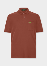 Load image into Gallery viewer, NUTSHELL BROWN REGULAR FIT POLO SHIRT

