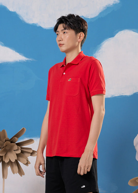 CHERRY TOMATO REGULAR FIT POLO SHIRT