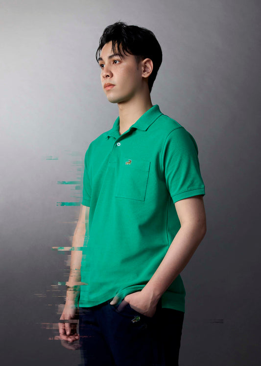 AQUATIC AWE REGULAR FIT POLO SHIRT WITH POCKET