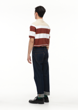 Load image into Gallery viewer, NUTSHELL BROWN STRIPE REGULAR FIT POLO SHIRT
