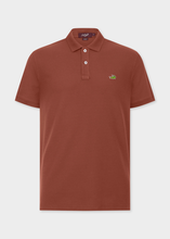 Load image into Gallery viewer, NUTSHELL BROWN SLIM FIT POLO SHIRT
