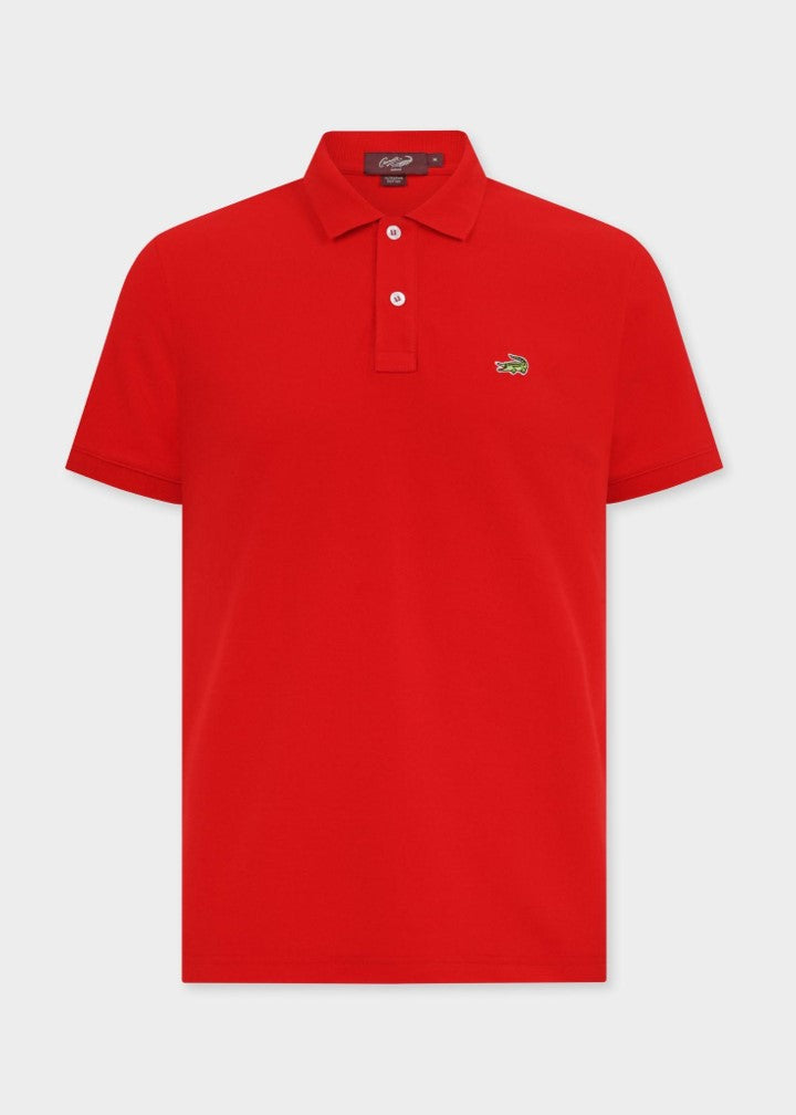 CHERRY TOMATO SLIM FIT POLO SHIRT