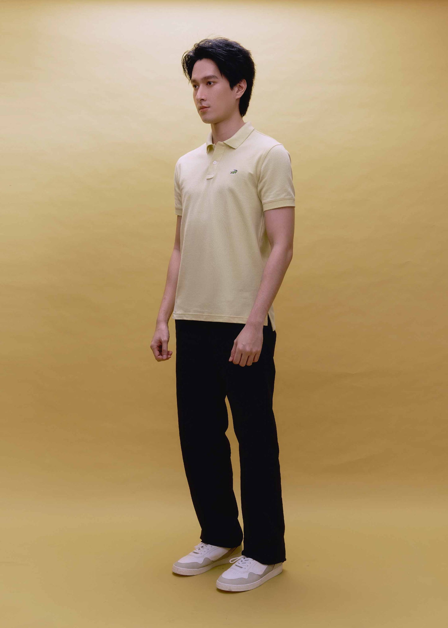 SUNLIGHT YELLOW SLIM FIT POLO SHIRT